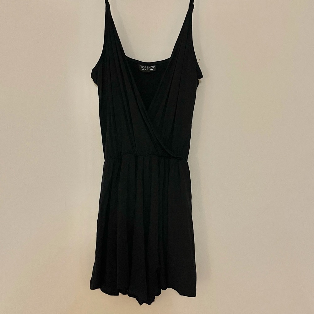 Black TopShop Romper